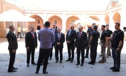 Valilerden Cizre’nin Tarihi Miraslarına Ziyaret
