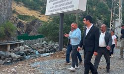Kaymakam Tutal Zümrüt Kaplıcalarını İnceledi