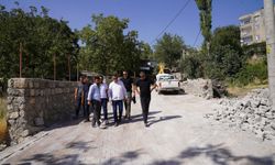 Şırnak Sere Sırge’nin yolları yenileniyor