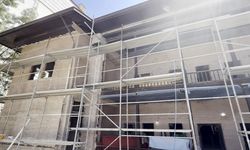 6 Şubat'ta hasar gören tarihi konak yeniden ayağa kaldırılıyor