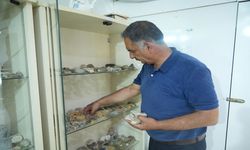 Çobanlık yaparken başlayan taş merakı 40 yıllık koleksiyona dönüştü
