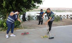 Cizre’de Temizlik Seferberliği 5’inci Gününde Sürüyor