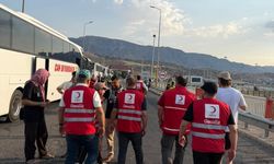 Kızılay’dan Filistin Konvoyu’na sıcak hava desteği