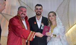 Silopi’de mutluluğa “evet” dediler, nikâhlarını Başkan Tatar kıydı