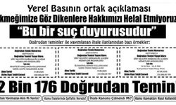 Kamu İhaleleri Gündemde, Yerel Basından Şeffaflık ve Rekabet Çağrısı