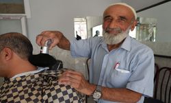 11 yaşında başladı, 65 yıldır makasını elinden bırakmadı