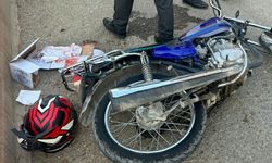 İki motosiklet çarpıştı 2 yaralı
