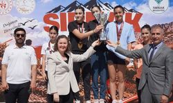 Vanlı atlet Şırnak’ta kürsüye çıktı