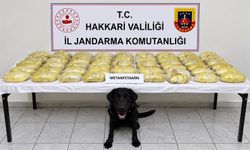 Hakkâri'de 21 kilo 700 gram metamfetamin ele geçirildi