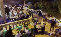 Muhtarın 350 kişilik ikram sofrası