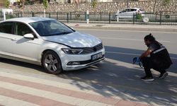 Otomobilin çarptığı yaşlı adam ağır yaralandı