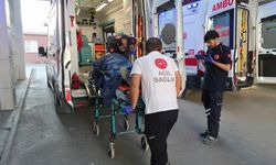 Otobüs içerisinde düşen yolcu yaralandı
