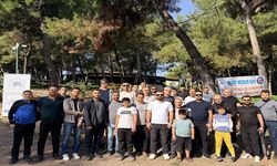 Adliye personeli aileleriyle doğada stres attı