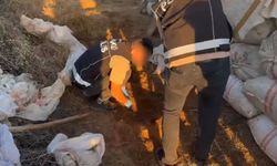 4 kilo 450 gram esrar ele geçirildi