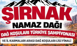 Şırnak’ta Dağ Koşuları Şampiyonası Heyecanı