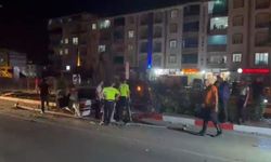 Korkutan trafik kazasında 2 kişi yaralandı