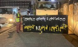 Erbil’de Kürtçe olmayan tabelalar sökülüyor