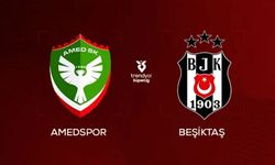 Amed Sportif Faaliyetler-Beşiktaş maçının ilk 11'leri belli oldu