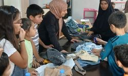 Minik eller iklim değişikliğine dikkat çekti