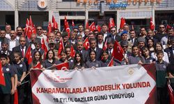 Şırnak’ta Gaziler Günü dolayısıyla yürüyüş düzenlendi