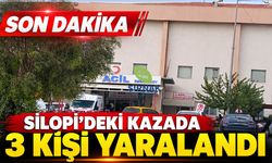 Silopi’deki kazada 3 kişi yaralandı