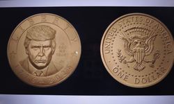Trump'ın portresi madeni dolarlara basıldı