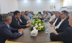 Çaycuma heyeti Zaho Ticaret Odası ile bir araya geldi