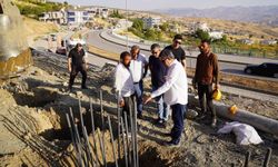 Başkan Yarka, Tümen-Uludere yolundaki çalışmaları inceledi