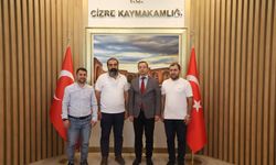 Şırnak Basını Cizre Kaymakamı Baycar ile Bir Araya Geldi