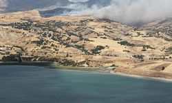 Kırsal alan yangınına müdahale sürüyor