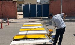 Silopi’de okul önlerinde yoğun mesai