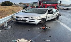 Dört araç zincirleme kaza yaptı 4 yaralı