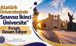 ATA-AÖF’te sınavsız ikinci üniversite başvuruları 25 Ekim’e kadar devam ediyor