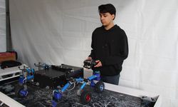 Depremi yaşayan lise öğrencisi arama kurtarma robotu geliştirdi
