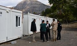 Beytüşşebap'ta konteyner kent kuruldu
