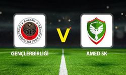 Gençlerbirliği-Amedspor maçında ilk düdük çaldı