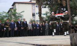 Cizre’de Cumhuriyet’in 103. Yılı İçin Çelenk Töreni Düzenlendi
