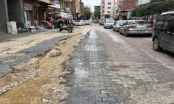 Şiddetli yağışın ardından yollar çöktü