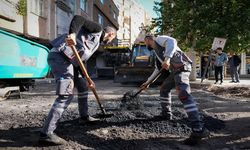 Altyapı çalışmaları tamamlanan caddelere 4 bin 200 ton asfalt serilecek