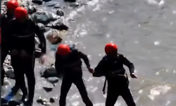 Şırnak AFAD Ekibi Munzur Çayı’nda Zorlu Eğitimi Tamamladı