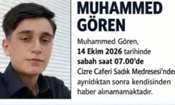 Cizre’de Kayıp Muhammed Gören İçin Destek Çağrısı