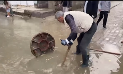Cizre’de Sağanak Yağış Sonrası Ekipler Seferber Oldu