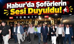 Habur’da Şoförlerin Sesi Duyuldu!