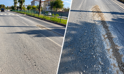 Silopi’de Yollara Dökülen Beton Tehlike Saçıyor