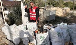 Kızılay'dan yaşlılara kış desteği