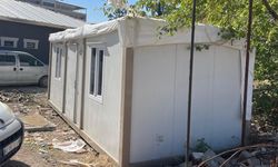 Konteynerden klima çalan hırsızlar kayıplara karıştı
