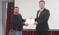 Şırnak Ajans Editörü Ömer Ayda Ödüllendirildi