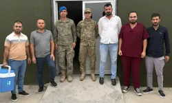 Cizre’de Kışlada Aşı Uygulaması Yapıldı