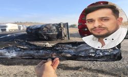 Habur hattındaki tanker faciasında ölen şoförün kimliği belli oldu
