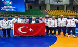 Veteran güreşçilerden dünya şampiyonasında 4 madalya